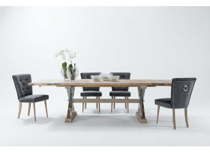 Esszimmer Holz Tische Essgruppe Set Stuhl Gruppe Neu Tisch 4 Design