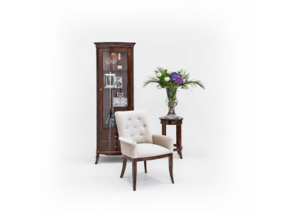 Weißer Chesterfield Sessel Fernsehsessel Relaxsessel Luxus Design Einsitzer