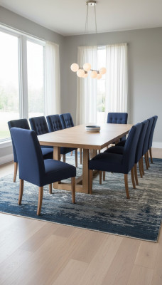 Wohnzimmer Stuhl Set Gruppe Design Lehn Stühle Polster Garnitur Sessel 10x Blau