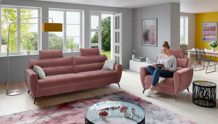 Leder Design Couch Polster Sitz 2+1+1 Sofa Garnituren Kunstleder Set Garnitur