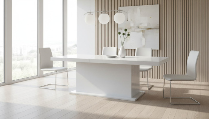 Moderner Esstisch Tisch Esstische Tische Weiß Modern Ausziehbar XXL