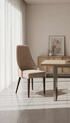 Set 6x Designer Stuhl Leder Lehnstuhl Stühle Gastro Esszimmer Holz Polster