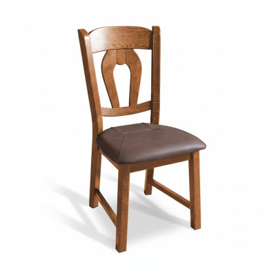 Esszimmerstuhl 8x Stuhl Set Sessel Leder Polster Massiv Holz Neu Gastro