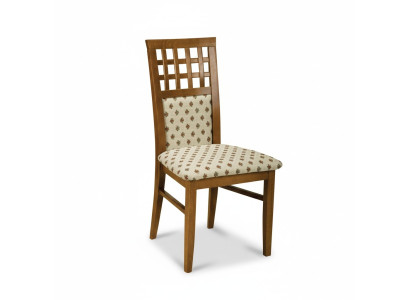 Gepolsterte Esszimmer Stühle 6x Stuhl Gruppe Stühle Garnitur Textil Stoff Holz