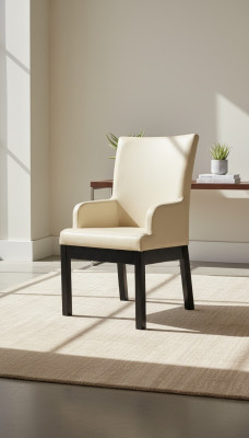 Design Sessel Polster Set 2x Stuhl Holz 100% Leder Stühle Gastro Esszimmer