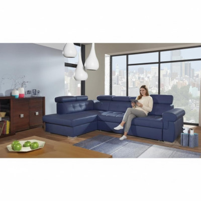 Ecksofa Wohnlandschaft Eck Sofa Polster Couch Sitz Garnitur Design