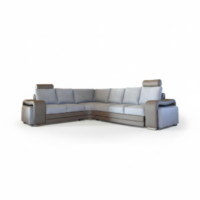 L-Form Stoff Ecksofa Wohnlandschaft Polster Eck Sofa Couch Sitz Garnitur