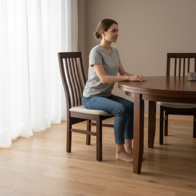 Stühle 10x Set Sessel Polster Esszimmer Stuhl Massiv Holz Restaurant Lehnstühle