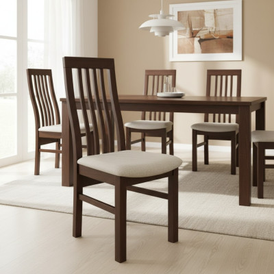Esszimmerstuhl Set 20x Sessel Massivholz Stoff Polster Stühl Gastro Esszimmer