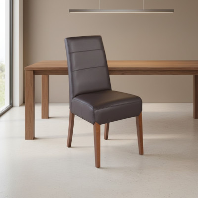Stühle 8x Set Sessel Massivholz Esszimmer Stuhl Polster Lehnstühle