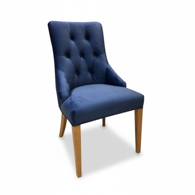 Sessel Holz Lehn Chesterfield Stuhl Leder Polster Gruppe Gastro 8x Set