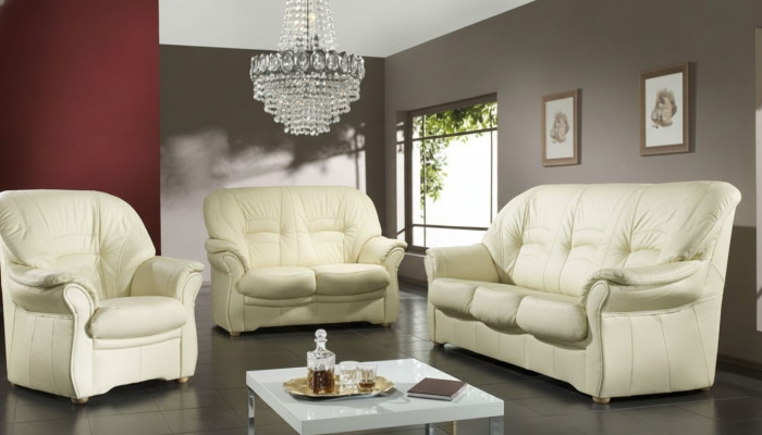 Sofagarnitur 3+2 Sitz Modernes Sofa Couch Design Polster Garnitur Set