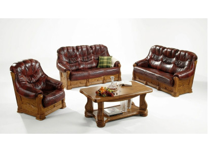 Zweisitzer Couch Klassische Ledersofa Sofas Polster Sofa 2 Sitzer Leder