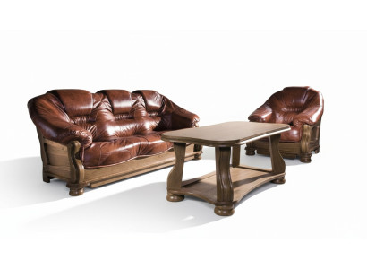 Sofagarnitur 3+2 Sitzer Klassische Garnituren Leder Sofas Couchen Polster
