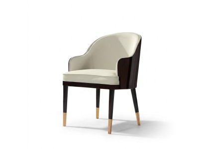 Stuhl 1x Ess Zimmer Polster Stuhl Fernseh Lounge Club Leder Textil Sitz Sessel