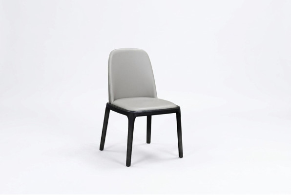 Stuhl 1x Ess Zimmer Polster Stuhl Sessel Lounge Club Textil Leder Fernseh Stoff
