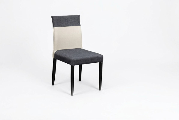Stuhl 1x Ess Zimmer Polster Stuhl Sessel Fernseh Lounge Leder Textil Sitz Club