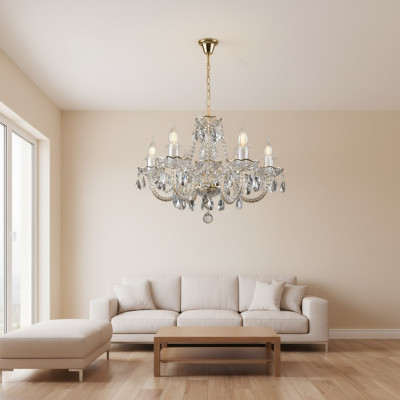 Kron Kronleuchter Lampe Abdeckung Kristall Klassische Beleuchtung Leuchten