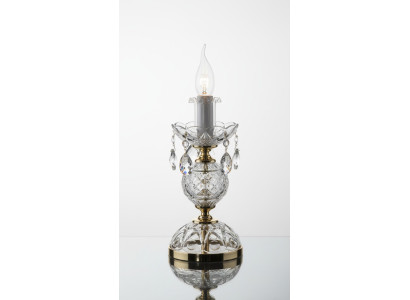 Tischleuchte Tisch Lampe Leuchten Kronleuchte Kristall Lampen Antik Stil Leuchte