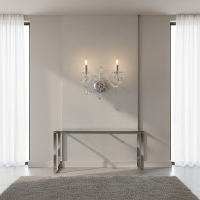 Wandleuchte Bohemia Luster Wandlampe Antik Stil Wand Lampen Neu Kronleuchter