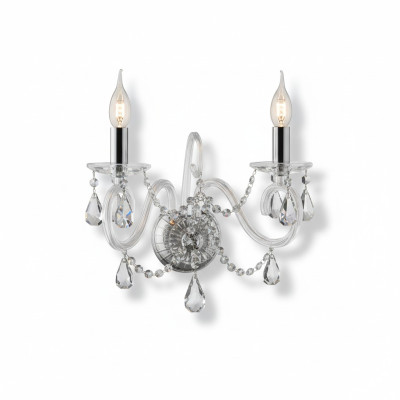 Wandleuchte Bohemia Luster Wandlampe Antik Stil Wand Lampen Neu Kronleuchter