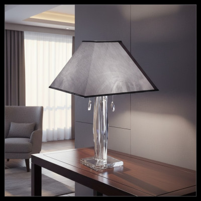 Kristall Nachttisch Schreibtisch Lampe Tischlampe Lampe Leuchte Tisch Bohemia
