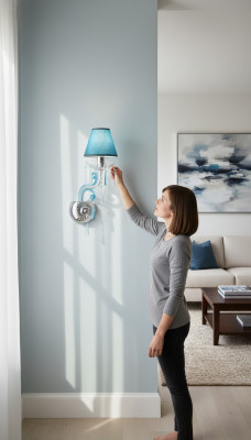 Bohemia Wandleuchte Blau Kronleuchter Lampe Lampenwelt Wandleuchter Lampen