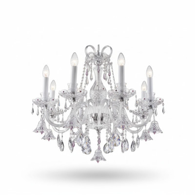 Kristall Kronleuchter Deckenleuchte Hängelampe Licht Bohemia Lampe