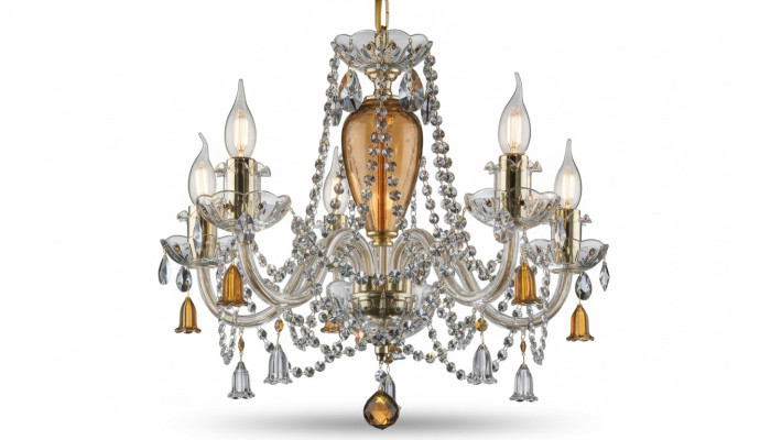 Kristall Kronleuchter Hängeleuchte Deckenleuchte Bohemia Lampe