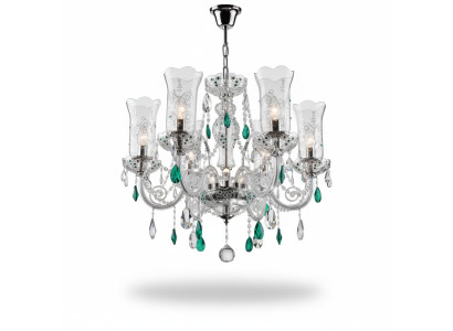 Kristall Leuchte Decken Luster Decken Kronleuchter Lampe Leuchte Bohemia Lampen