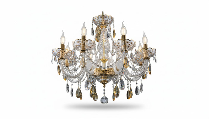 Kristall Leuchte Decken Luster Kronleuchter Lampe Leuchte Bohemia Lampen Decken