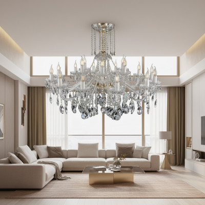 Bohemia Kronleuchter Kristall Luster Leuchte Decke Lampe Leuchte Lampen Decken