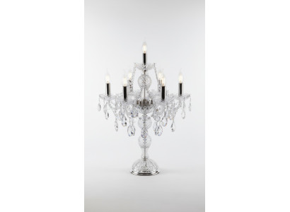 Kristall-Tischlampe Elite Bohemia