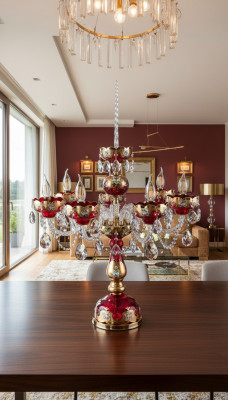 Tischleuchte Antik Stil Kronleuchte Tisch Lampe Kristall Lampen Leuchten Leuchte