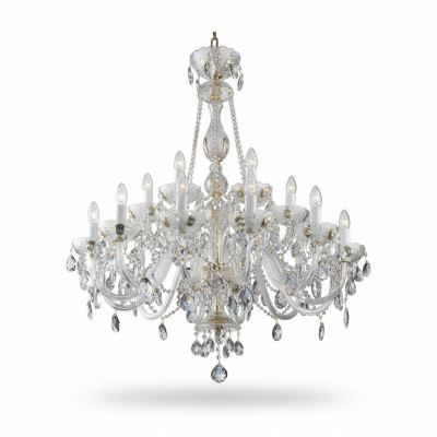 Kristall Hängeleuchte Kronleuchter Pendelleuchte Deckenlampe Elite Bohemia Lampe