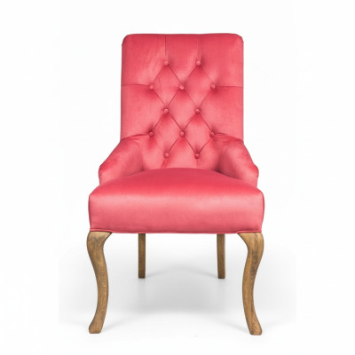 Roter Chesterfield Designer Stuhl Luxus Lederstuhl Barstühle Polster Sitzer