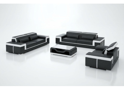 Sofagarnitur Moderne Wohnzimmer Couch Sofa Sitz Garnitur 3+2+1 Komplett Set Neu