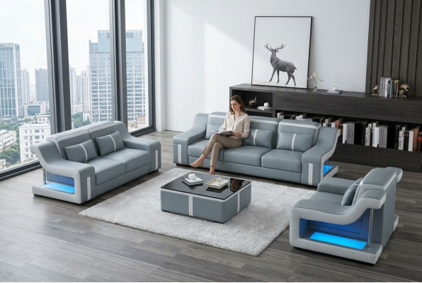 Wasserbett Hotel Doppelbett Betten Komplett Lederbett Polsterbett Wasser Mit USB