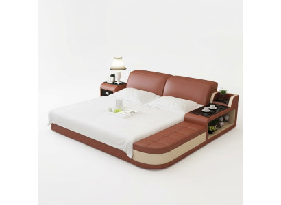 Wohnzimmer Polstergarnitur Ledersofa Couch Sitz Polster Garnituren 3+2+2 Sofa