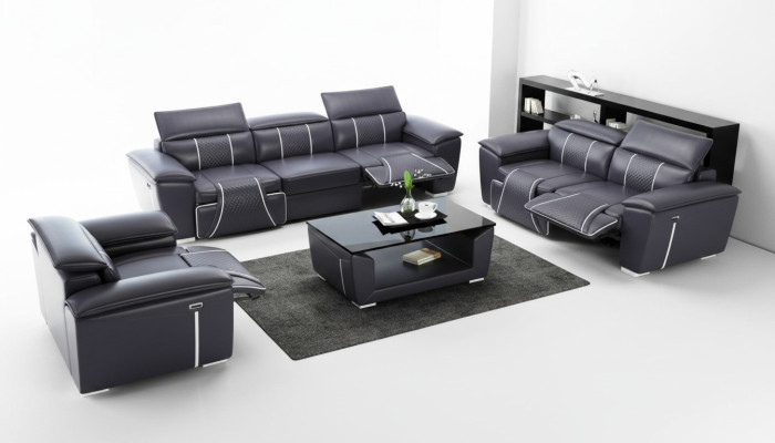 Wohnlandschaft Ecksofa mit USB U Form Sofa Couch Polster Sitz Garnitur XXL Neu
