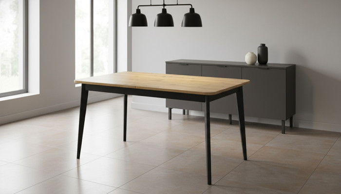 Moderner Holztisch Esstisch Tisch Holz Tische Ess Zimmer Ausziehbar