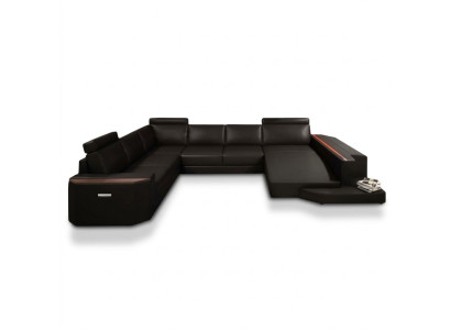 Elegantes U-förmiges Polstersofa Modernes Design für stilvolle Wohnräume