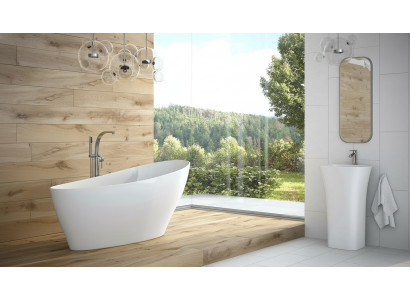 Design Badewanne Badewannen Ovale Freistehende Moderne Wannen