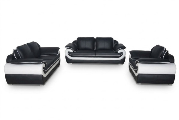 Wohnlandschaft Sofa mit USB Ecksofa Eckcouch Polster Garnitur Eck Ecke Sofas Neu