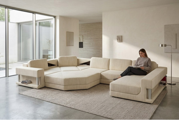 Modern Sofagarnitur 3+2+1 Sitzer Set Design Polster Sofa Couch Couchen