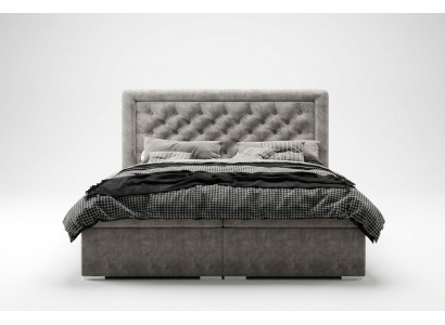 Schlafzimmer Chesterfield Boxspring Bett Doppel Betten Polster Kasten Funktion