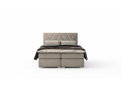 Chesterfield Schlafzimmer Boxspring Bett Doppel Betten Polster Kasten Funktion