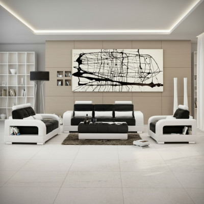 Designer Garnitur Sofagarnitur mit USB,Polster Sofa Polstergarnitur Neu H2209