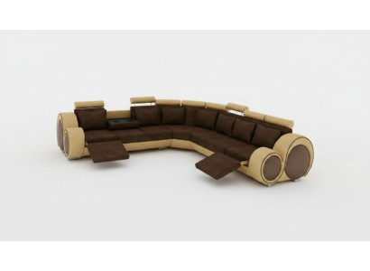 TEXTIL SOFA +USB,DESIGNERSOFA ECKSOFA WOHNLANDSCHAFT ECK NEU GARNITUR LEDER