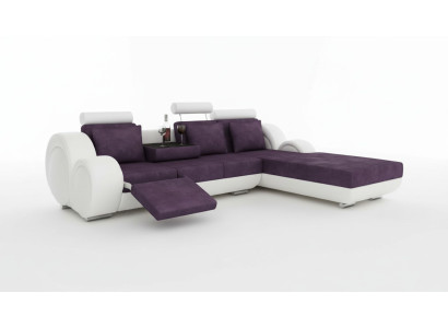 TEXTILSOFA STOFFSOFA WOHNLANDSCHAFT COUCHGARNITUR ECKSOFA Massfertigung USB